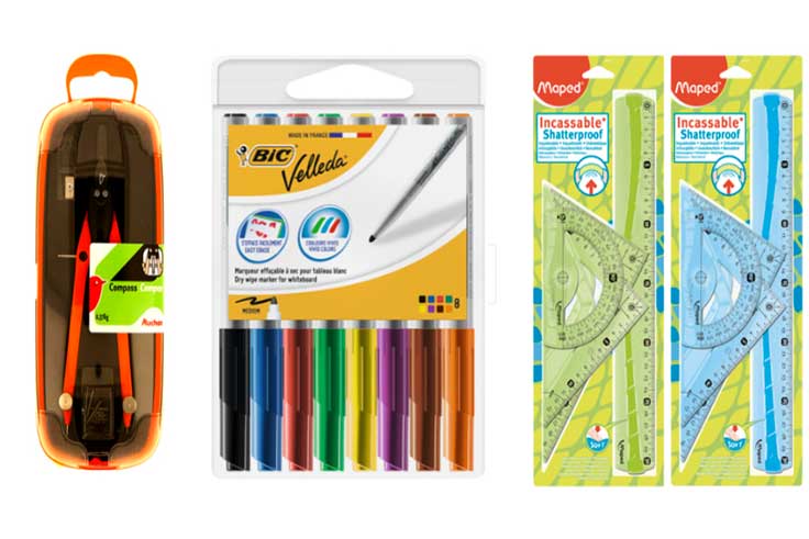 vuelta al cole materiales alcampo