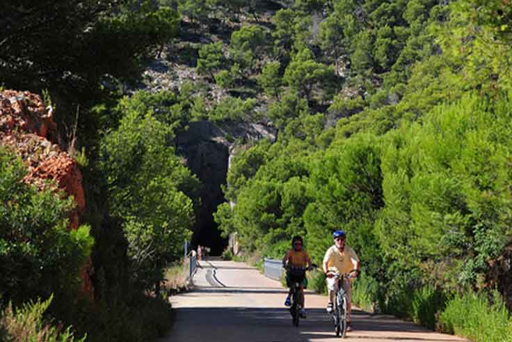 rutas senderistas via verde